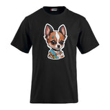 T-Shirt mit Design Nr17 – Hochwertiger Druck, kleiner Hund, ideal für Tierfreunde