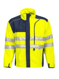 Projob Herren Fleecejacke in Warnschutzfarbe