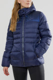 Warme Daunenjacke mit Kapuze - Damen - Craft - WERBE-WELT.SHOP