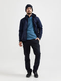 Sportliche Softshell Jacke mit Kapuze für Herren - Craft Explore Soft Shell JKT - WERBE-WELT.SHOP