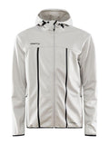 Sportliche Softshell Jacke mit Kapuze für Herren - Craft Explore Soft Shell JKT - WERBE-WELT.SHOP