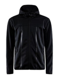 Sportliche Softshell Jacke mit Kapuze für Herren - Craft Explore Soft Shell JKT - WERBE-WELT.SHOP