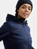 Winddichte Softshelljacke mit Kapuze für Damen - Craft Explore Softshell - WERBE-WELT.SHOP