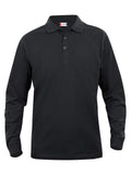 Clique Herren Langarm Poloshirt 'Classic Lincoln L/S' - WERBE-WELT.SHOP