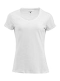 Clique Damen T-Shirt, modisch geschnitten, aus Baumwolle 'Derby-T Ladies' - WERBE-WELT.SHOP