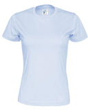 Cottover Damen T-Shirt mit Rundhals in trendigen Farben - WERBE-WELT.SHOP