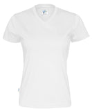 Cottover Damen T-Shirt mit V-Kragen, aus Fairtrade Baumwolle