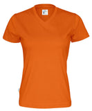 Cottover Damen T-Shirt mit V-Kragen, aus Fairtrade Baumwolle - WERBE-WELT.SHOP