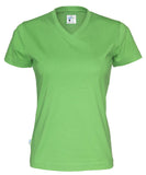 Cottover Damen T-Shirt mit V-Kragen, aus Fairtrade Baumwolle - WERBE-WELT.SHOP