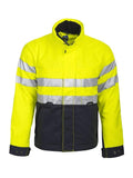 Projob Herren Warnschutz Jacke gefüttert EN ISO 20471 KLASSE 3 XS - 3XL - WERBE-WELT.SHOP