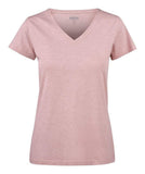 Modernes T-Shirt mit V-Neck  für Damen - WERBE-WELT.SHOP