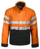 Projob Herren Warnschutz Jacke gefüttert EN ISO 20471 KLASSE 3 XS - 3XL - WERBE-WELT.SHOP