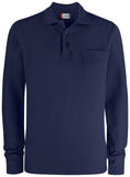 Clique Unisex Damen Herren Langarm Poloshirt XS-4XL - WERBE-WELT.SHOP