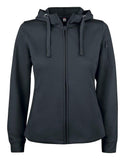 Damen Basic Active Hoodie Full Zip