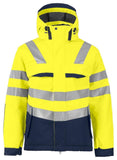 Projob Gefüttere Herren Arbeitsjacke Wasser- und Winddichte Jacke En Iso 20471 Klasse 3 XS-4XL - WERBE-WELT.SHOP