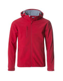 Herren Softshell Jacke besticken- Basic Hoody Softshell Jacke - WERBE-WELT.SHOP