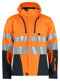 Projob Herren Softshell Jacke Funktionell EN ISO 20471 Klasse 3/2 XS-4XL - WERBE-WELT.SHOP