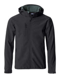 Herren Softshell Jacke besticken- Basic Hoody Softshell Jacke - WERBE-WELT.SHOP